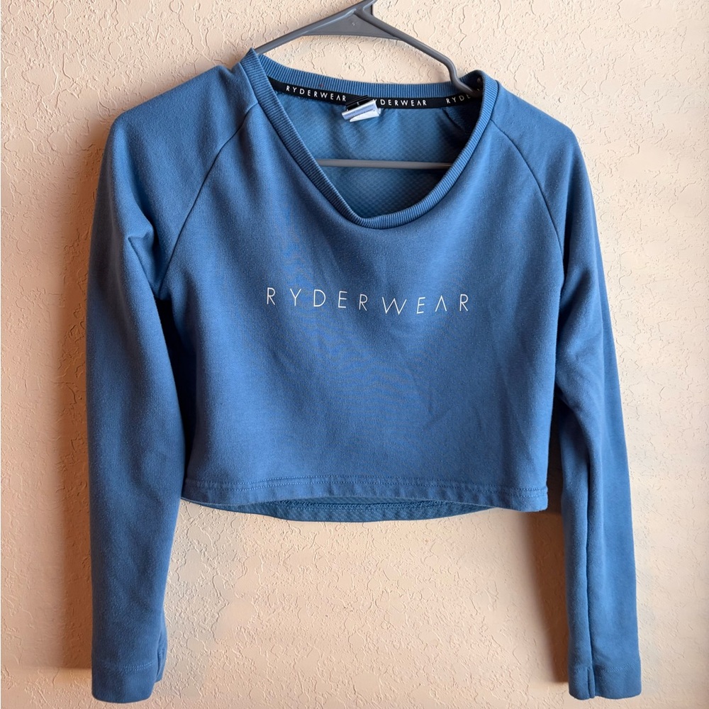 Ryderwear Long Sleeve Blue Top